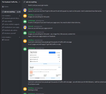 Facebook Traffic Mastermind Discord Group
