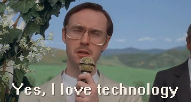 I love technology Kip